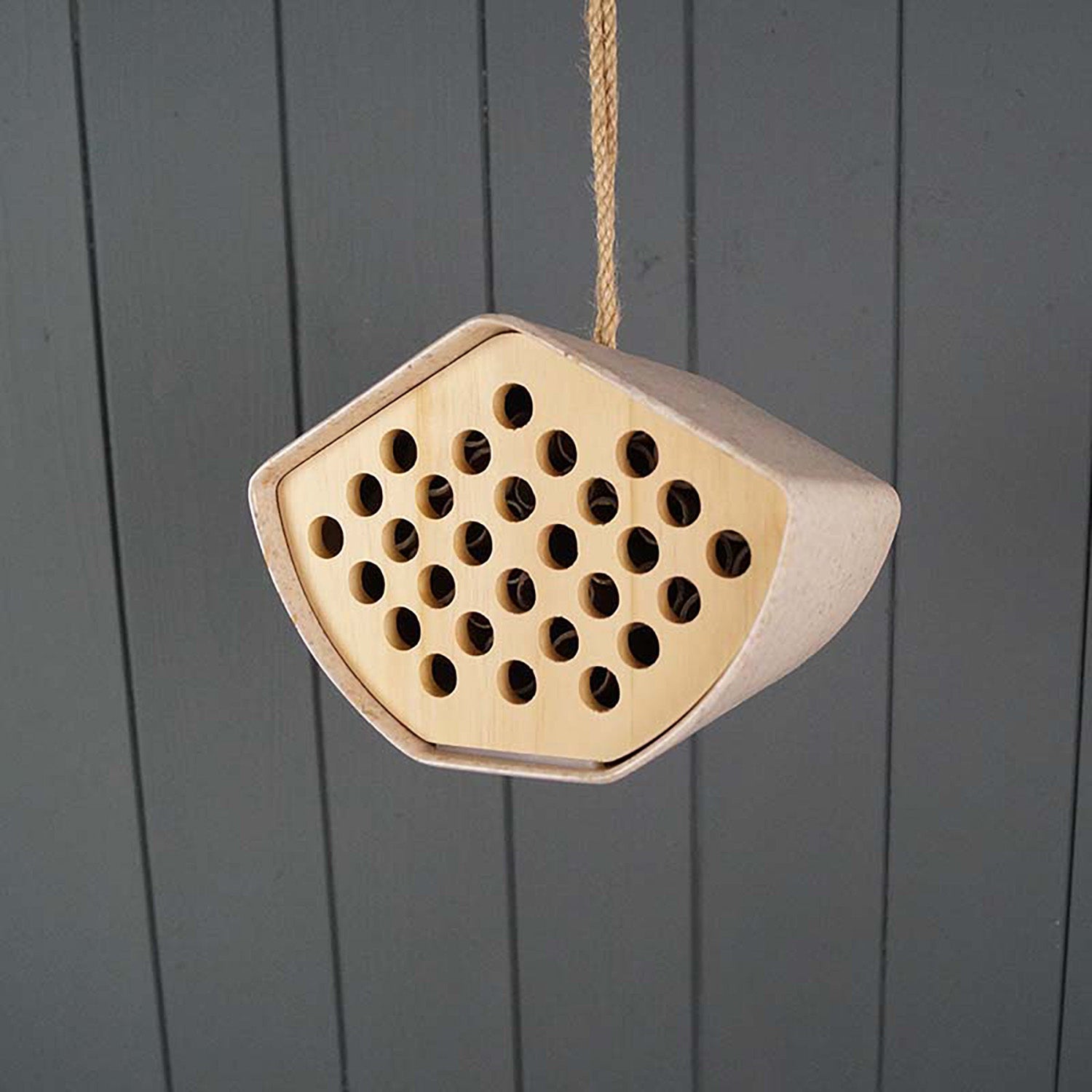 Bee House - 6.3"  Chaff and Bamboo