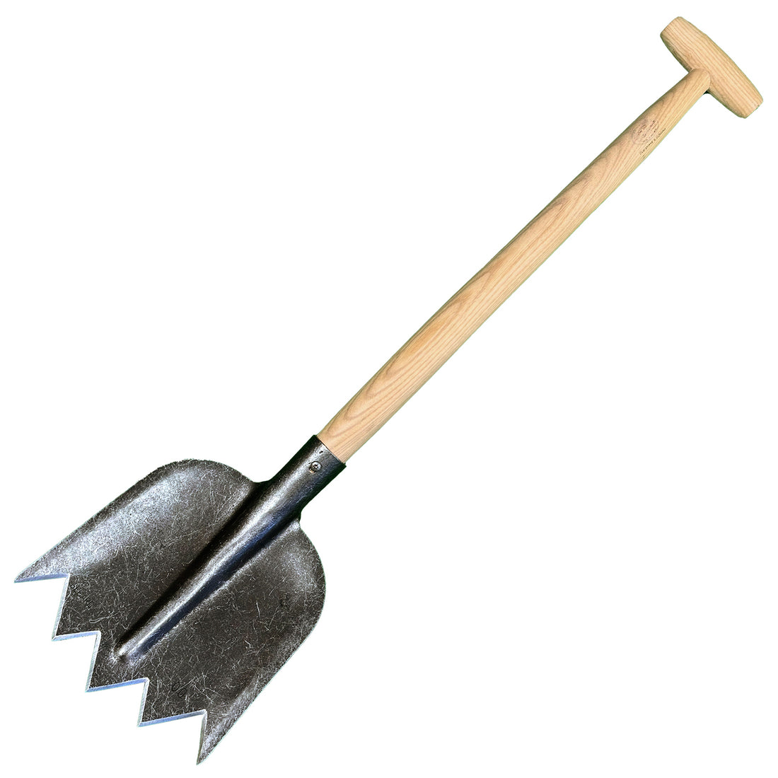 DeWit Shovel - Serrated with T-Handle