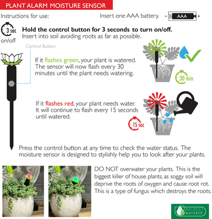 Plant Alarm Moisture Meter - Standard
