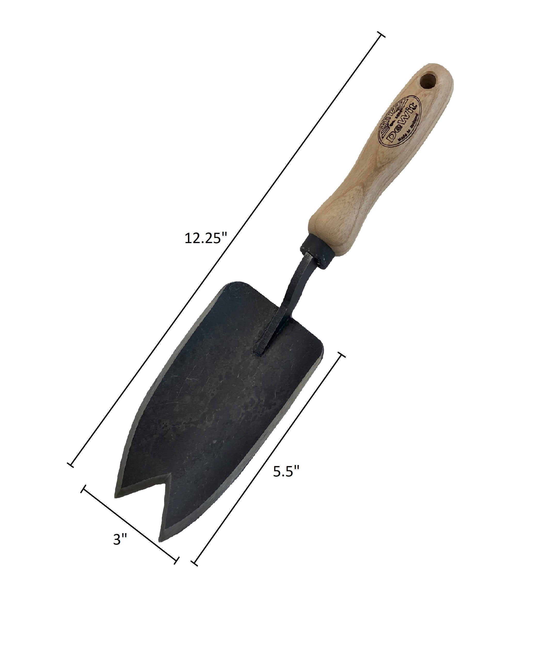 DeWit Trowel - 2 Point Cutting Edge Large