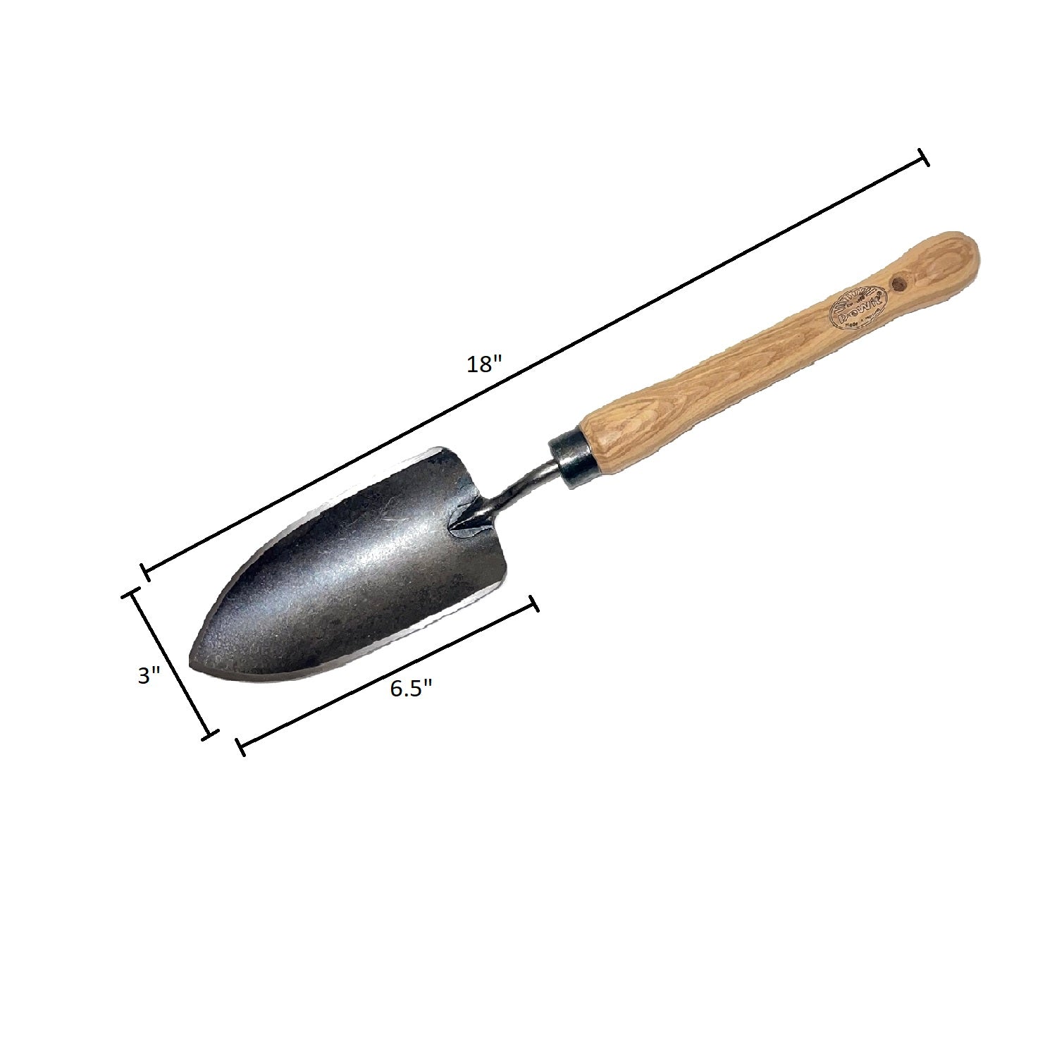 DeWit Trowel with Midsize Handle