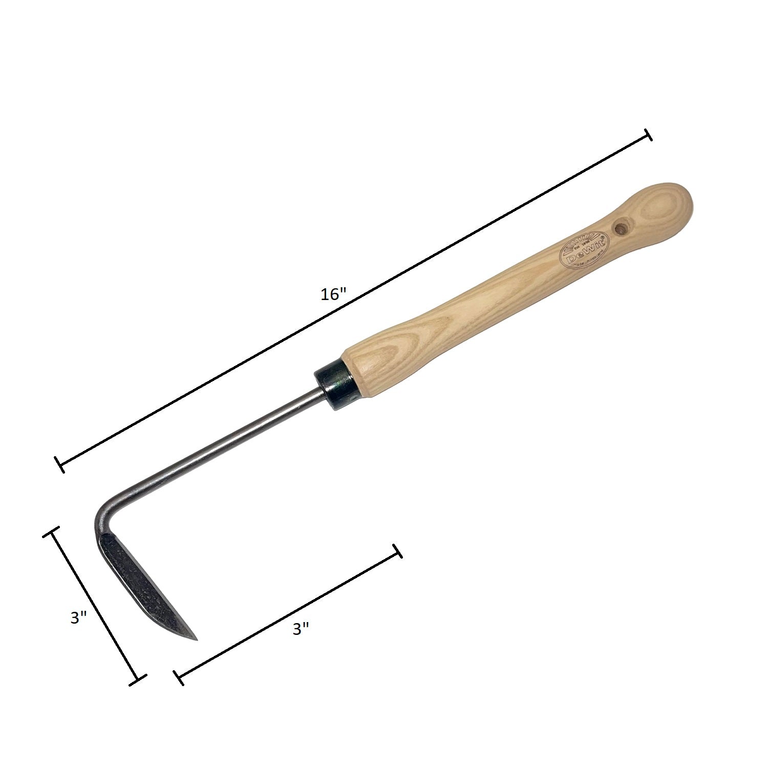 DeWit Weeder - Right Handed with Midsize Handle