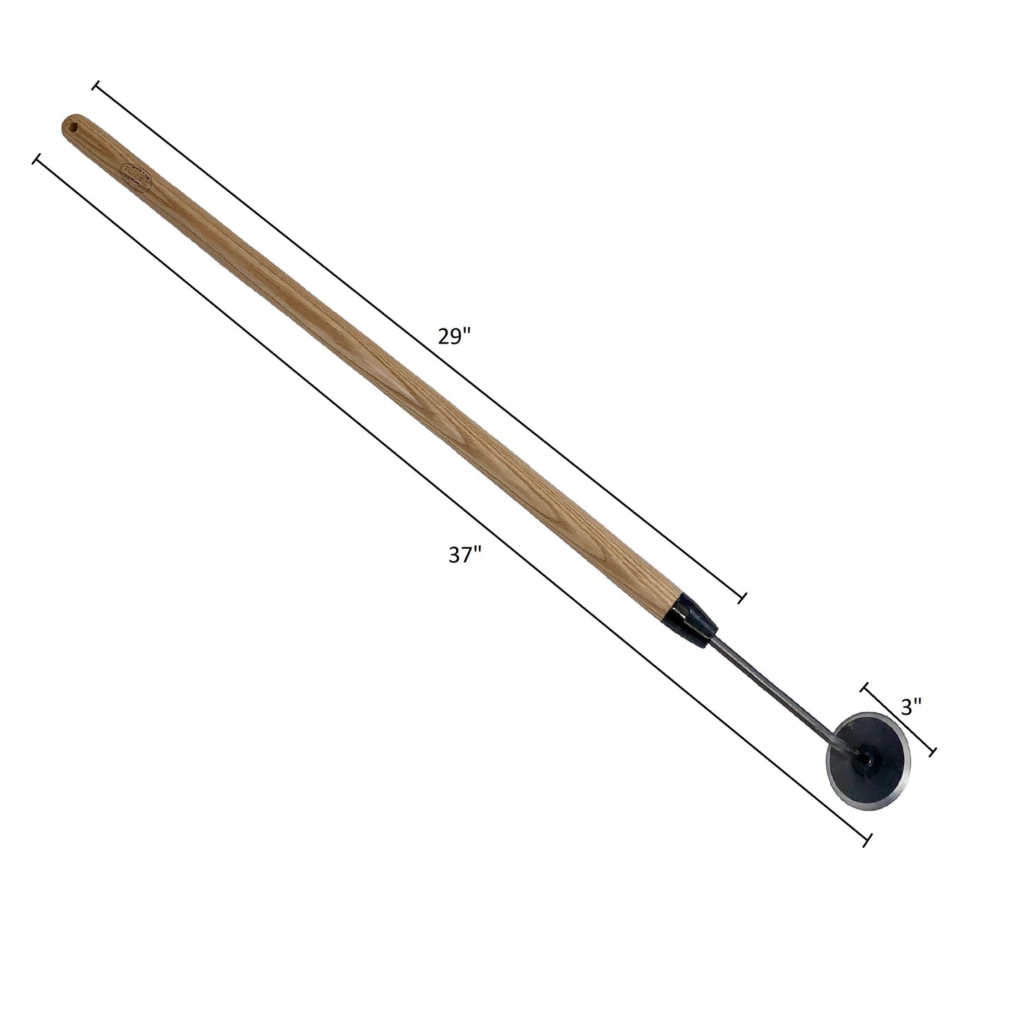 DeWit Weeder - Disc with 29" Handle