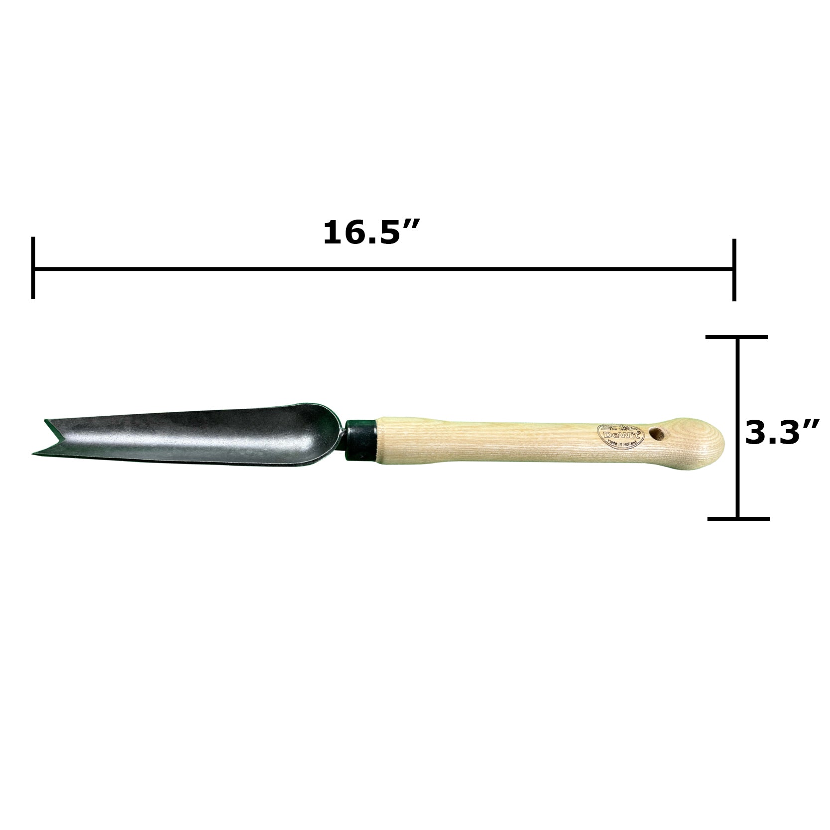 DeWit Trowel - Welldone Snake Tongue with 10" Handgrip