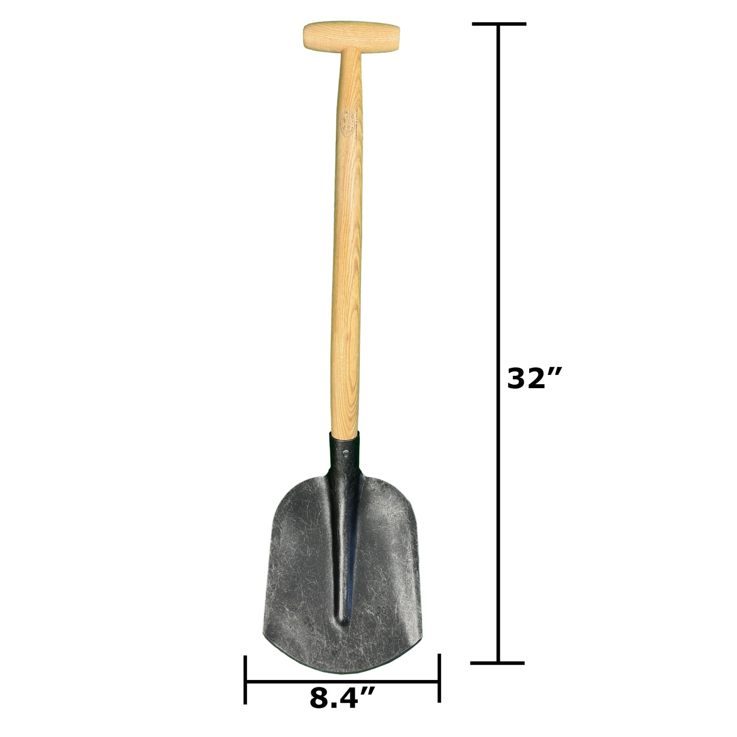 DeWit Shovel - Rounded with T-Handle