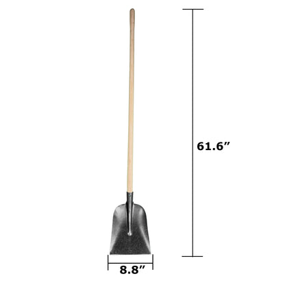 DeWit Shovel - Square Point with Straight Handle