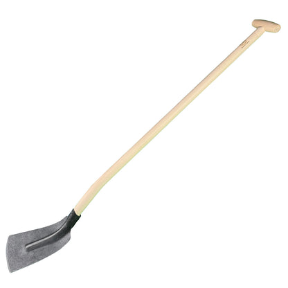 DeWit Shovel - Trenching with 8" Wide Head and T Handle