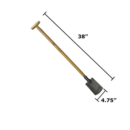 DeWit Junior Spade with Long T-Handle