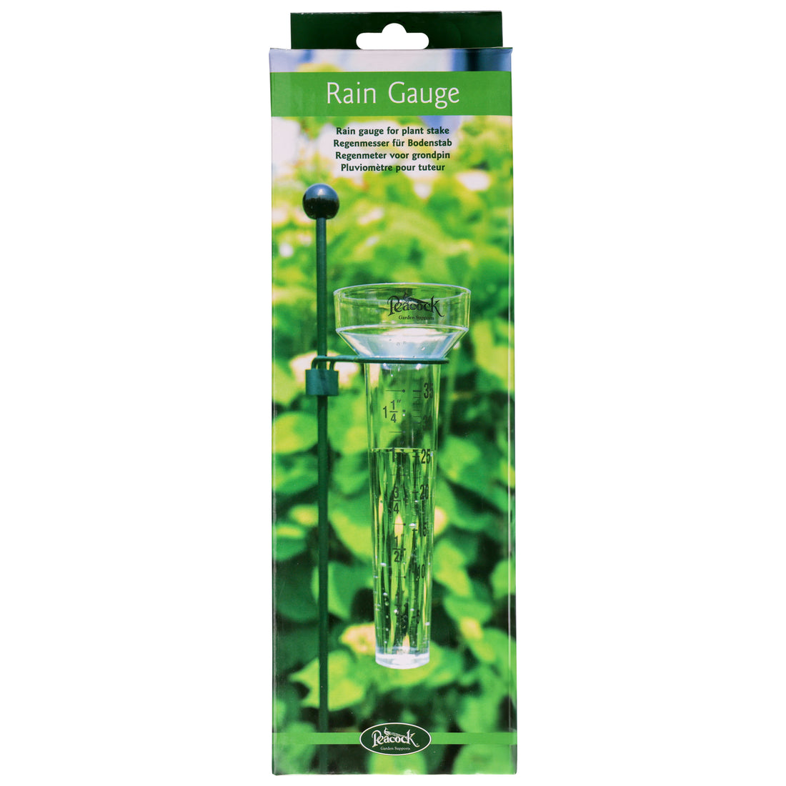 Rain Gauge With 30" Stake