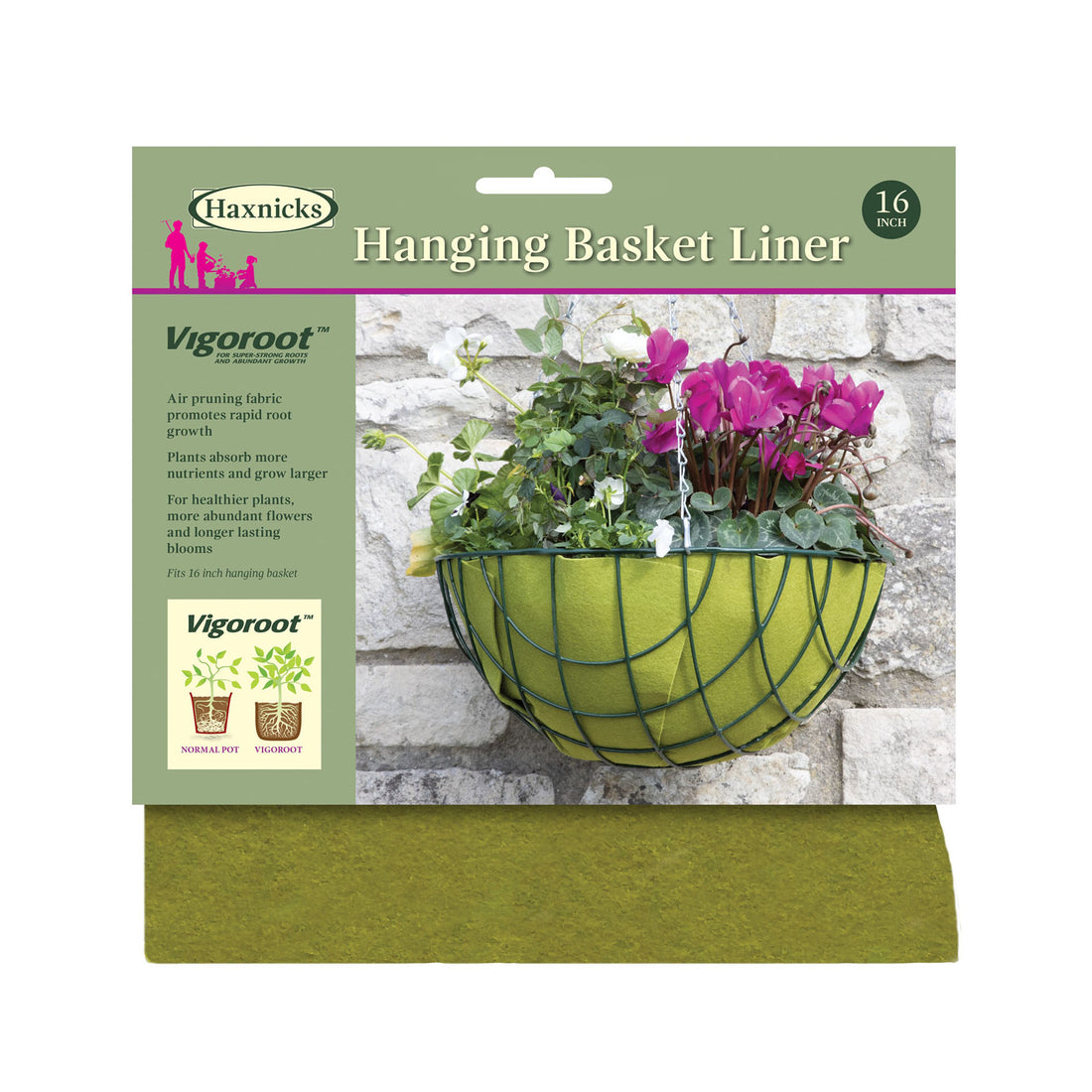 Hanging Basket Liner - 16" Vigoroot