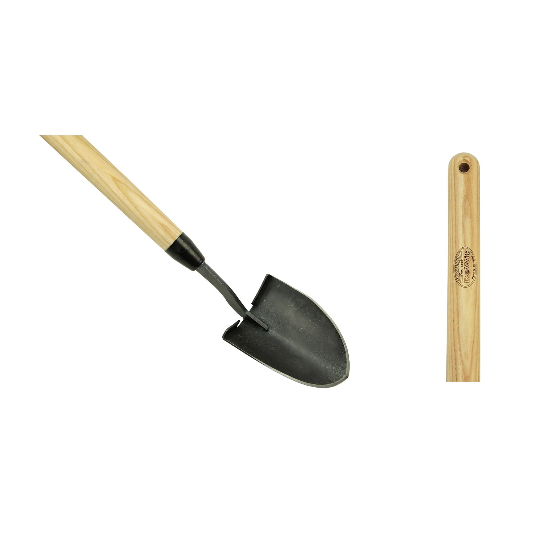 DeWit Shovel - Mini American with Long Handle