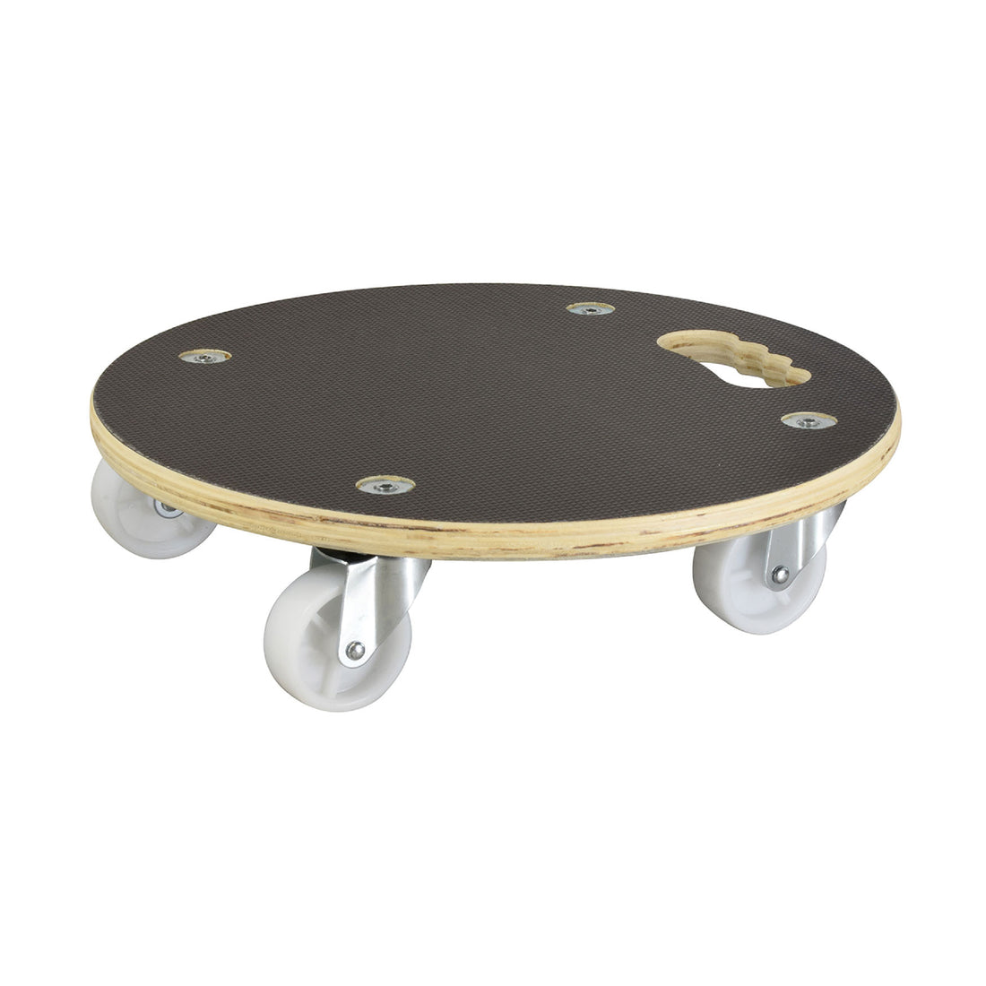 MaxiGrip Plant Caddy - 15" Black Round