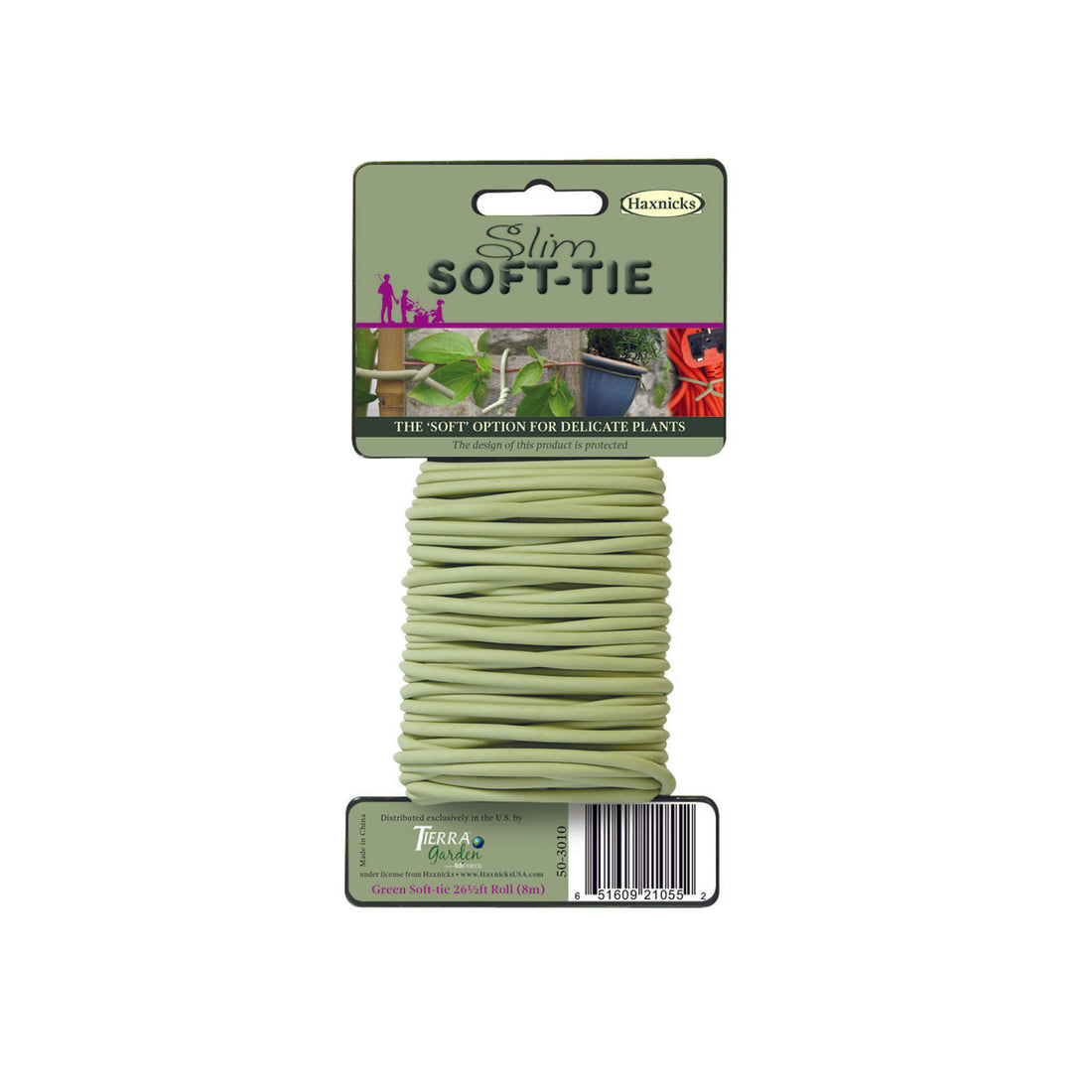 Soft Tie - Slim, Green