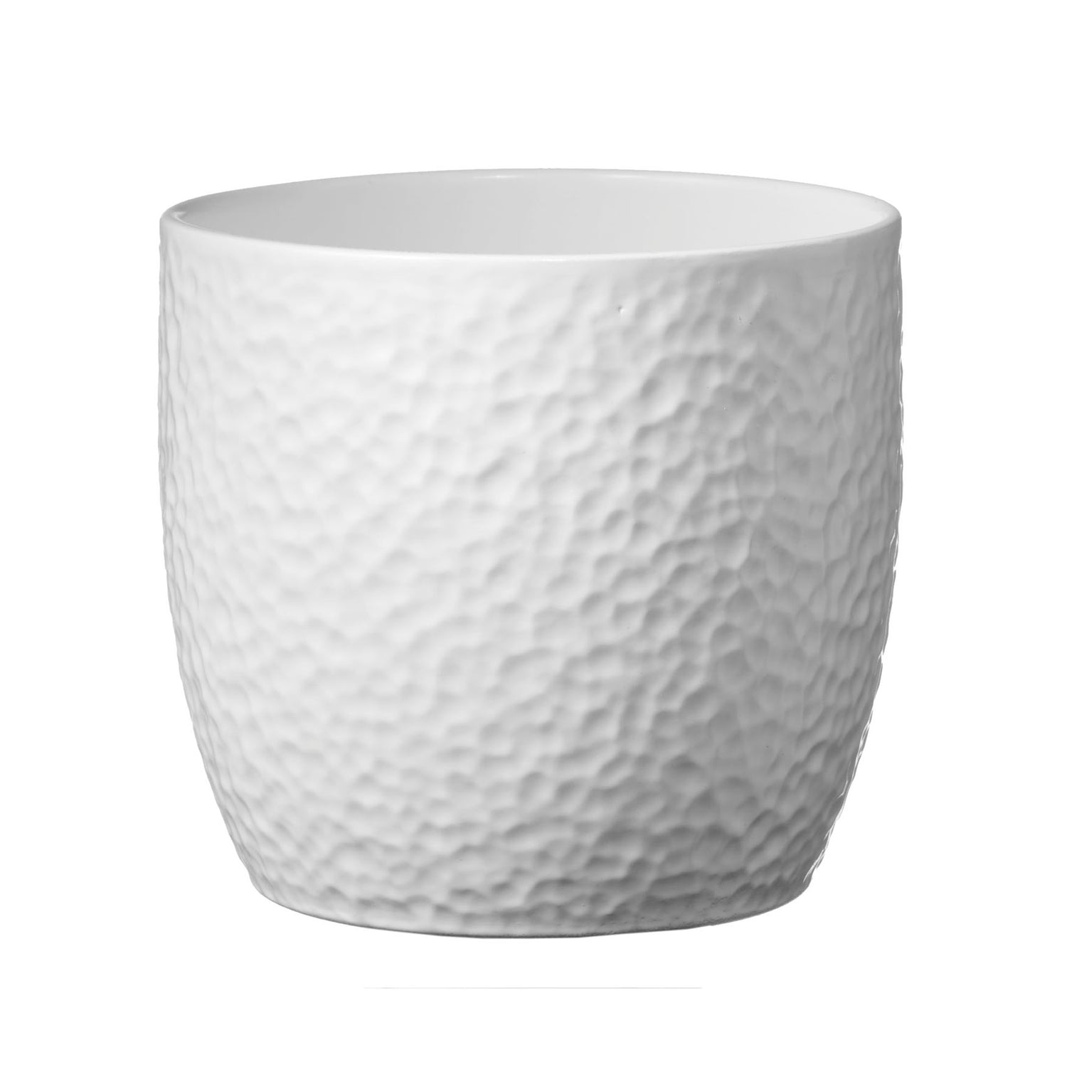 Boston Ceramic Pot - 5.1" White