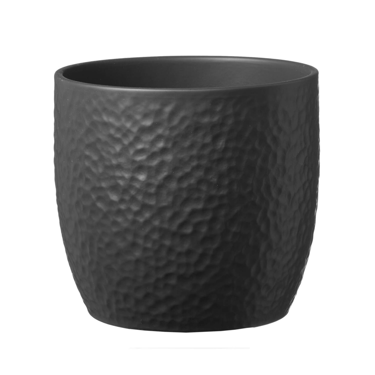 Boston Ceramic Pot - 5.1" Anthracite