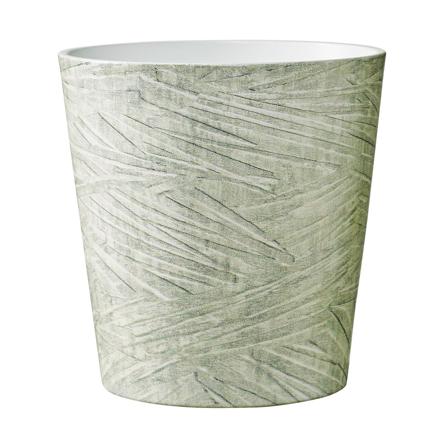 Dallas Structure Ceramic Pot - 5.1"Green