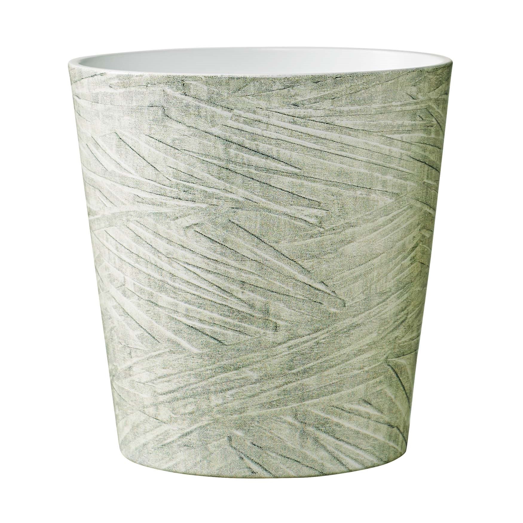 Dallas Structure Ceramic Pot - 5.1"Green
