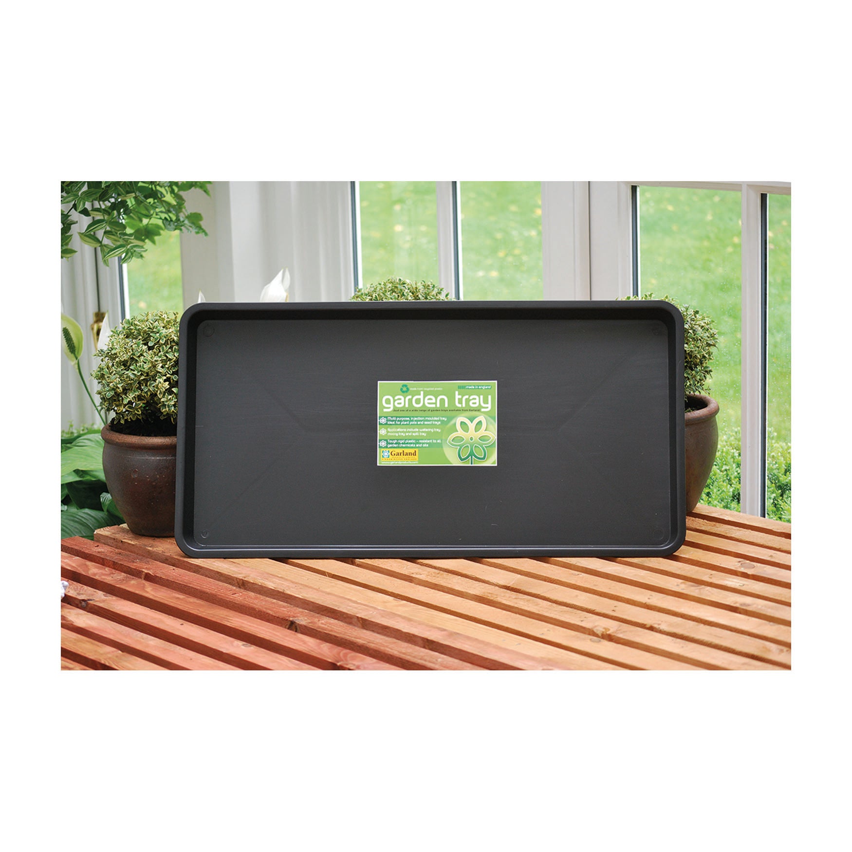 Garden Tray - Black Maxi