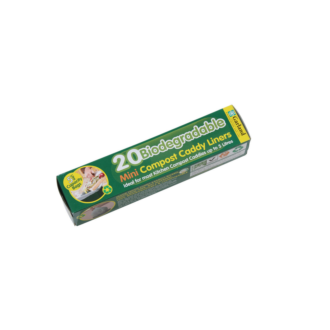 Mini Compost Caddy Biodegradable Caddy Liners - 20 pack