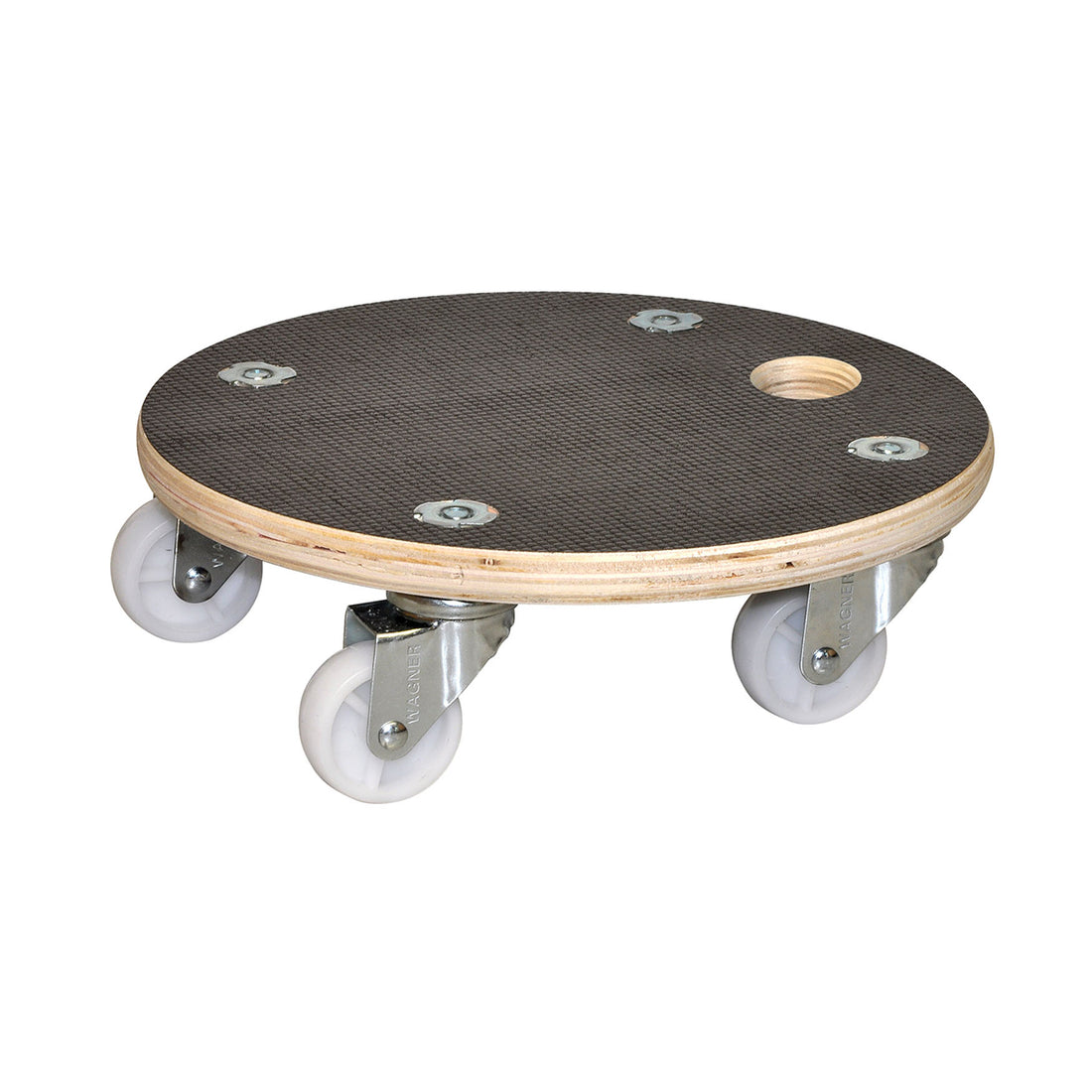 MaxiGrip Plant Caddy - 11.4" Black Round