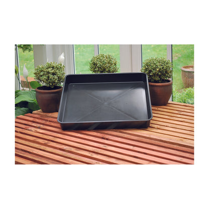 Garden Tray - 23" Black Square