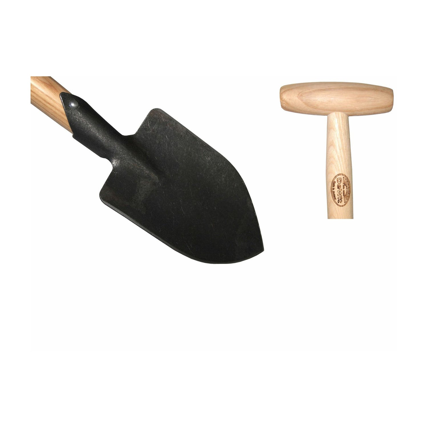 Dewit Junior Spade - Pointed withT-Handle