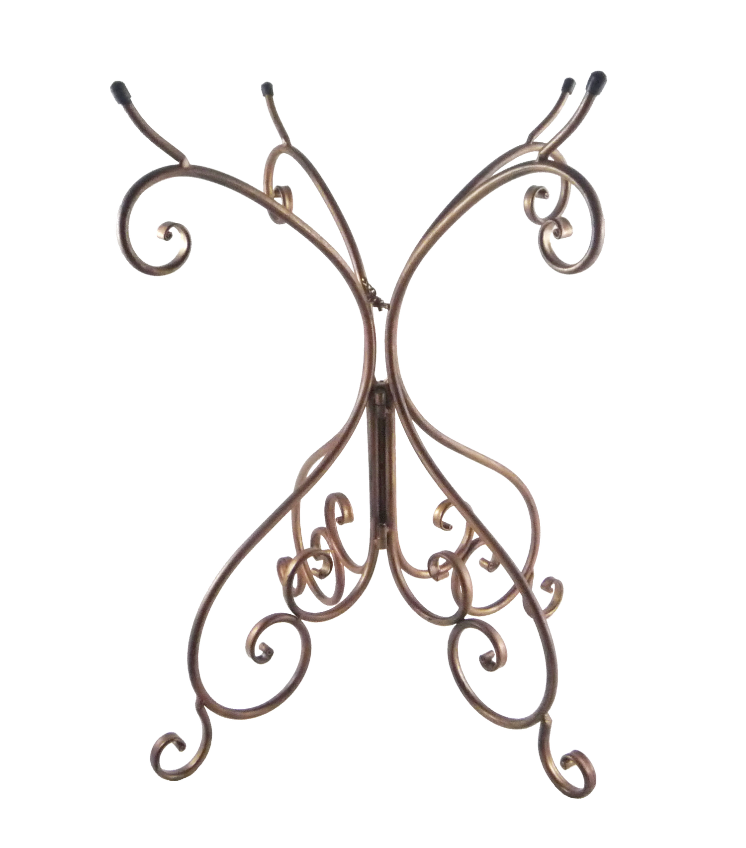 Antique Bronze Metal Birdbath Base - 25"