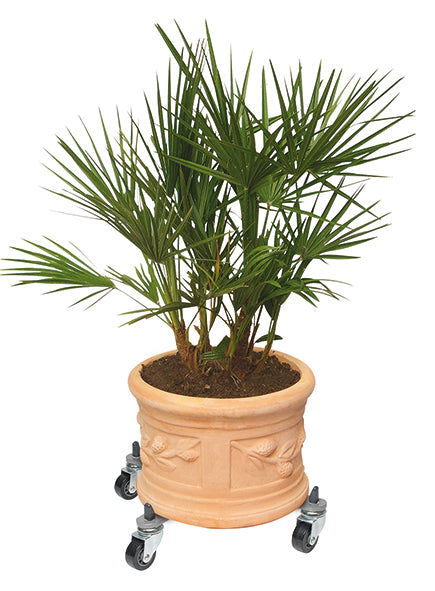 Adjustable Metal Plant Caddy - 12.5" to 18.5"