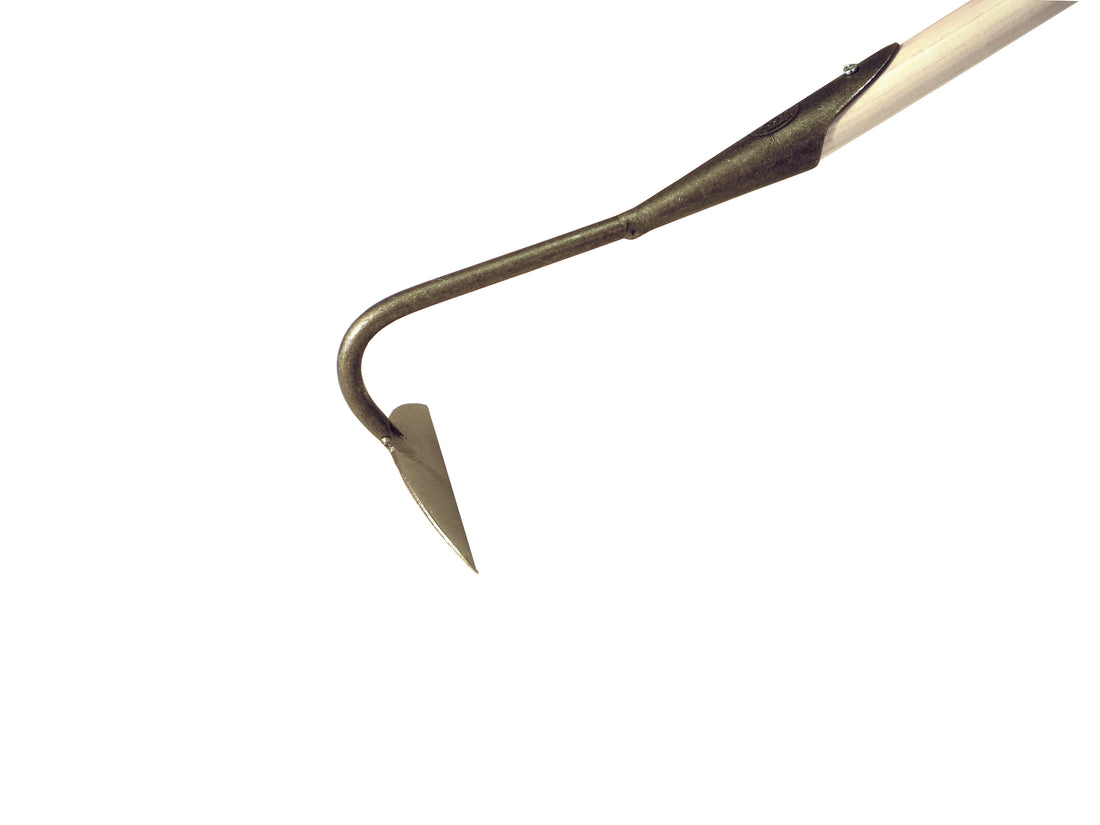 DeWit Hoe - Half Moon Pull with 72" Handle