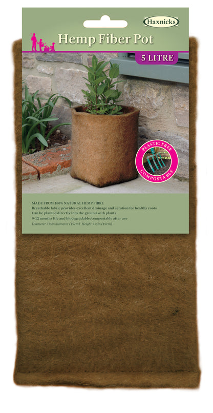 Hemp Fiber Planter - 5L