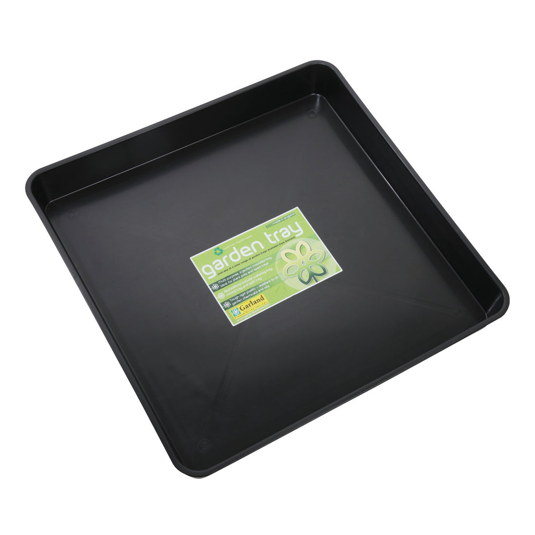 Garden Tray - 23" Black Square