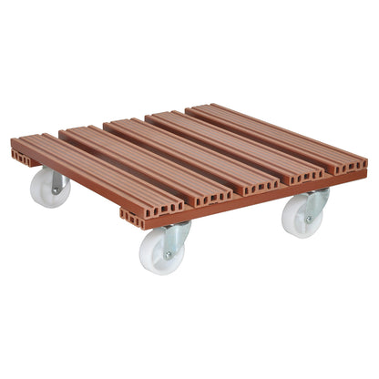 Waterproof Plant Caddy - 15.4" Terra Cotta Square