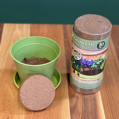 Coir 100g Disc (10 pack) - Growlite Premium