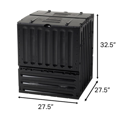 Eco King Composter - Small Black 105 gal