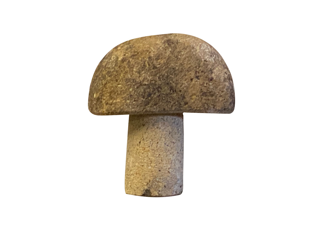 Granite Boulder Mushroom - 5&quot;H