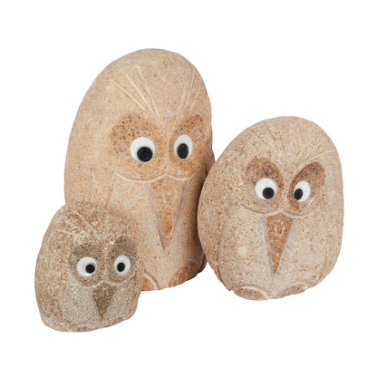 Family of Boulder Angry Birds 3 Pcs 4"6"8"