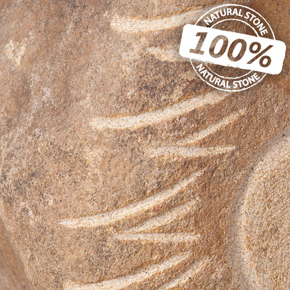 Family of Boulder Standing Hedgehogs - 3 Pcs 4"H, 6"H, 8"H