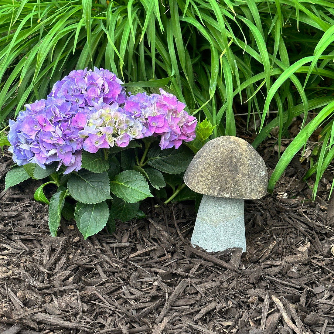 Boulder Mushroom - 8" H