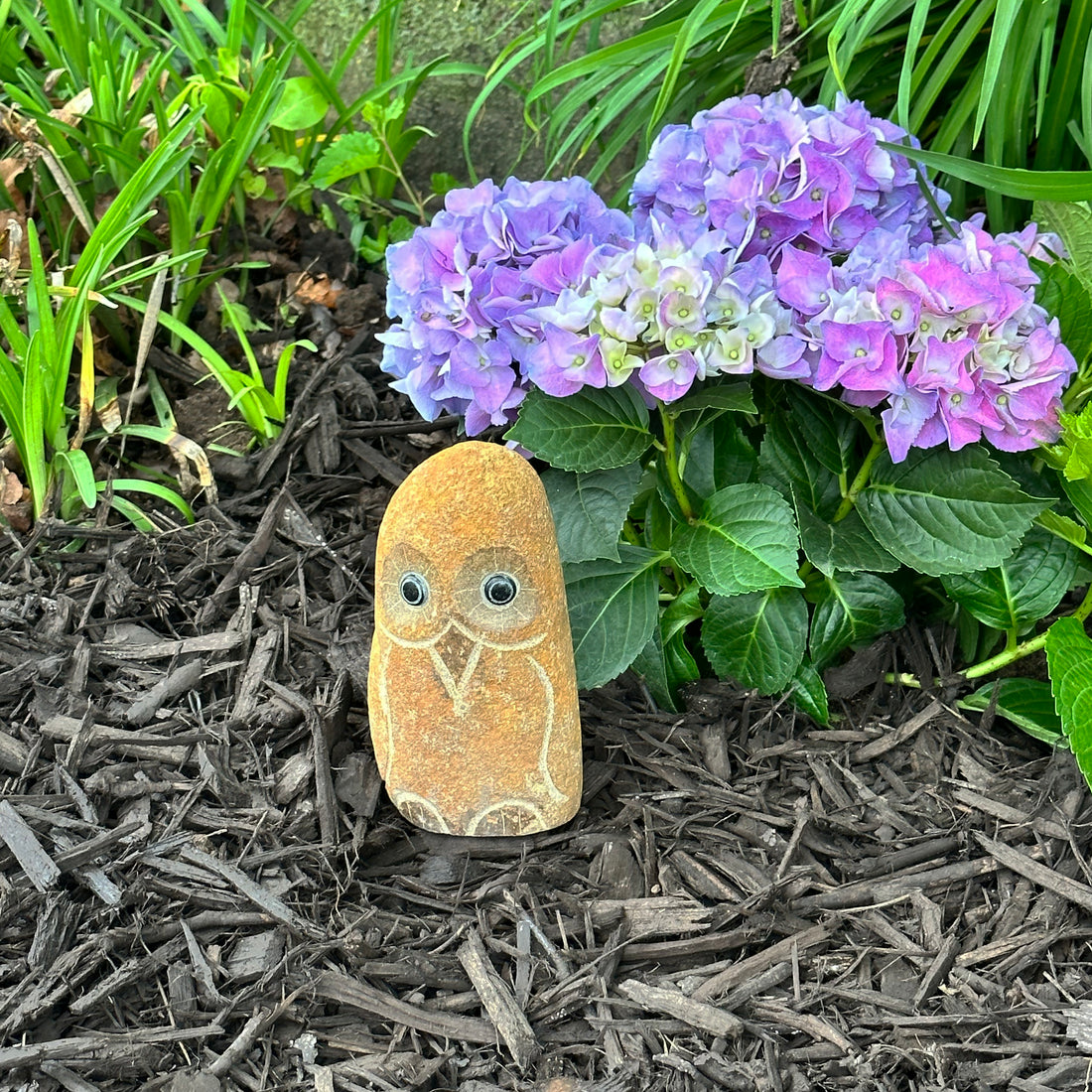 Boulder Owl - 6"