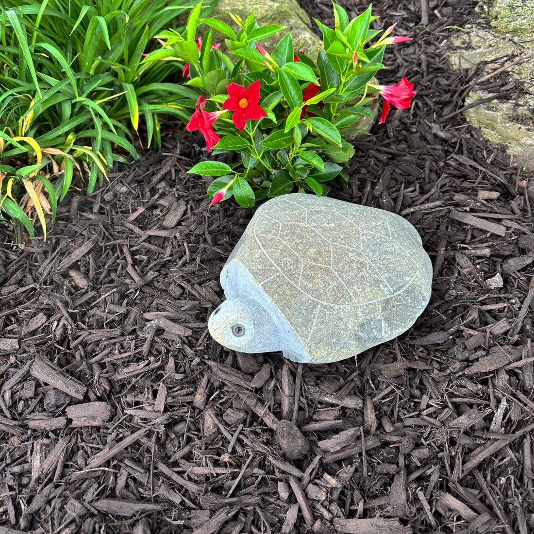 Boulder Turtle - 10" H