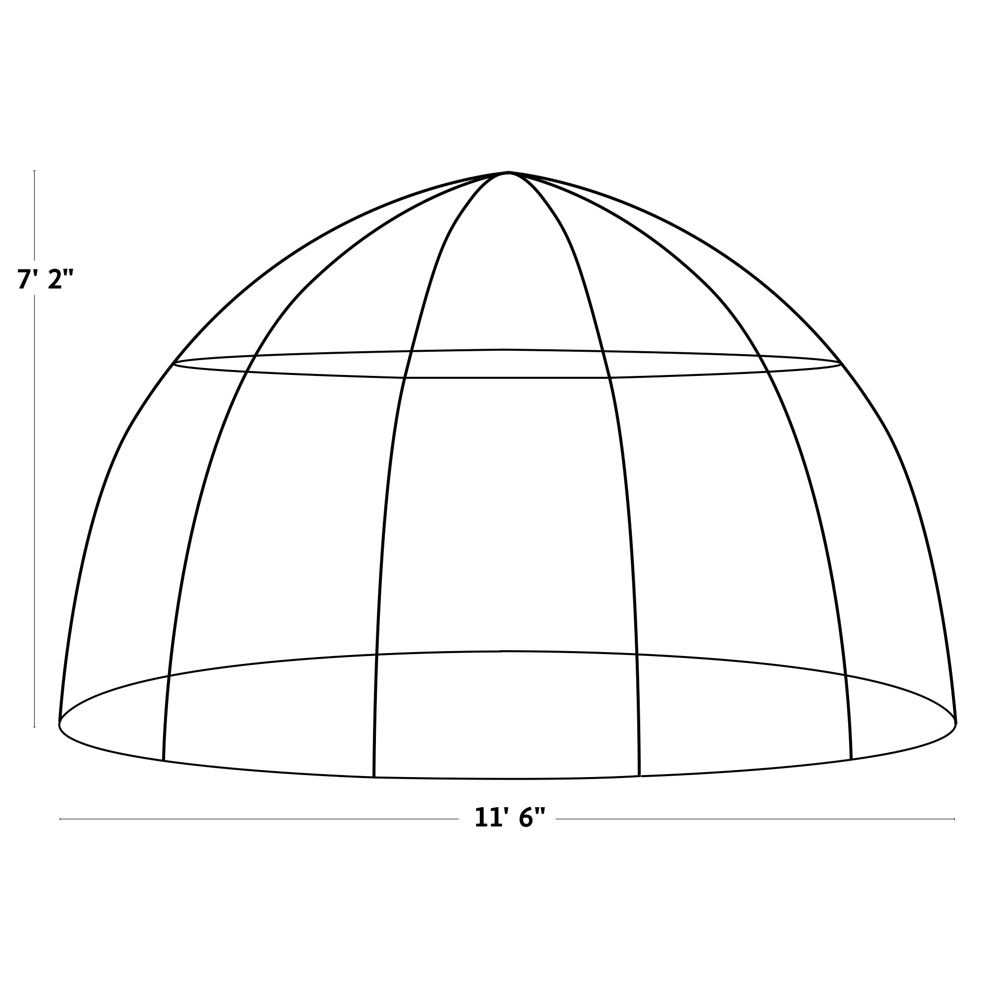 Sunbubble Greenhouse - Large