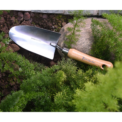 Tierra Stainless Steel Trowel with Bamboo Handle