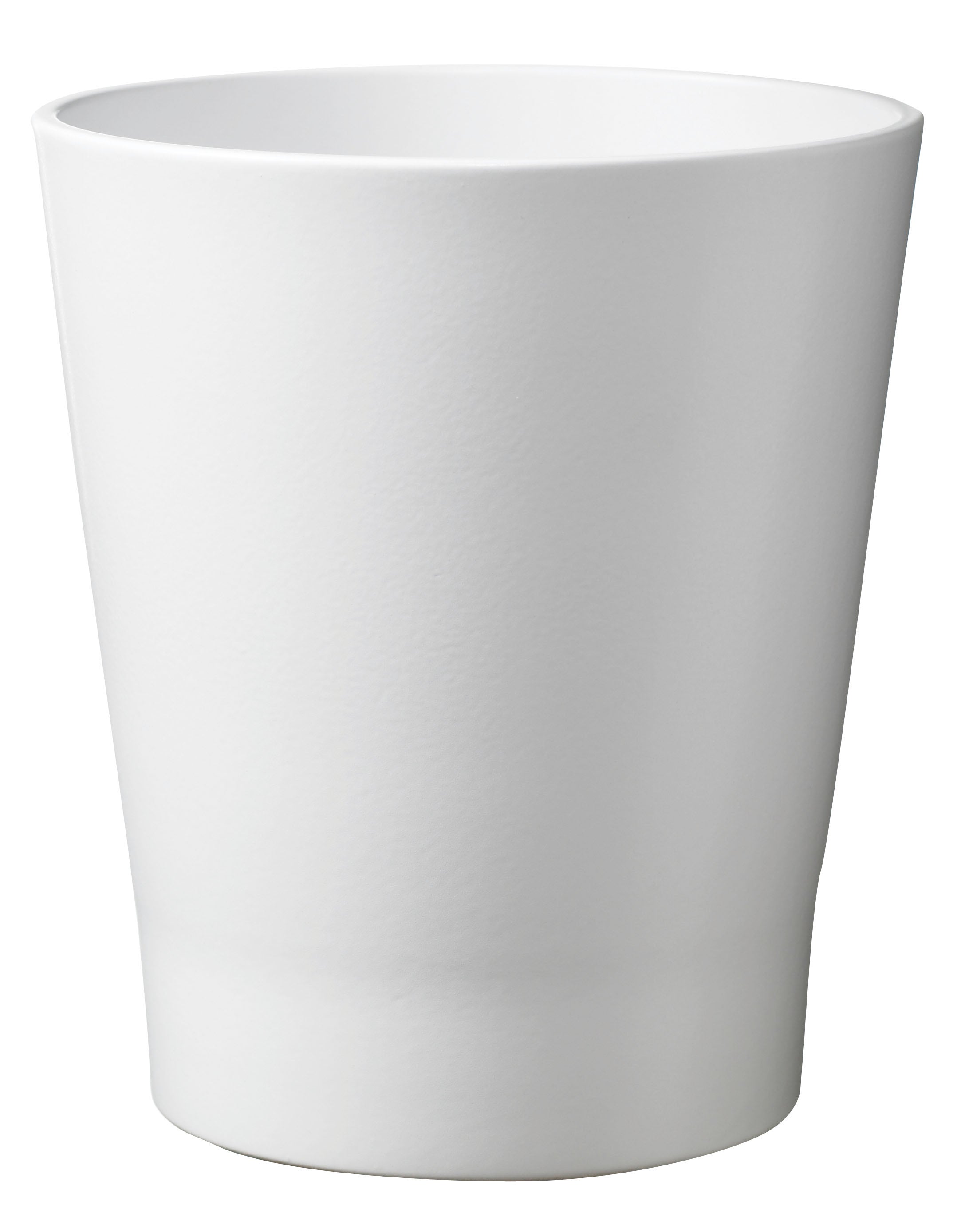 Merina Pretty Ceramic Pot - 5.9" Matte White