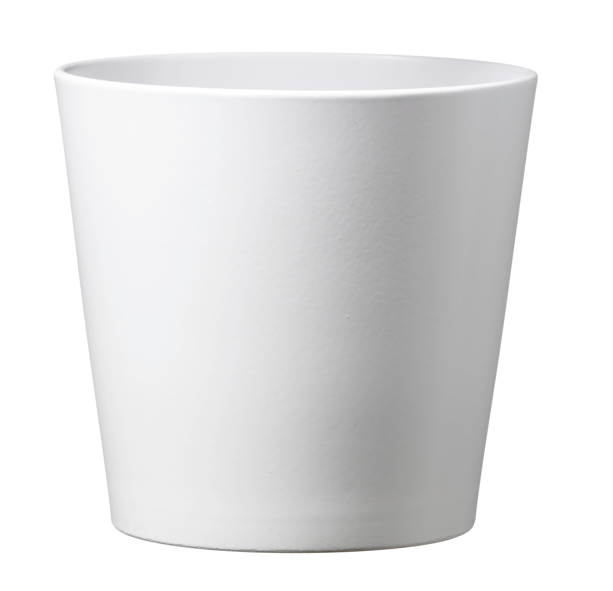Dallas Esprit Ceramic Pot - 11" Matte White