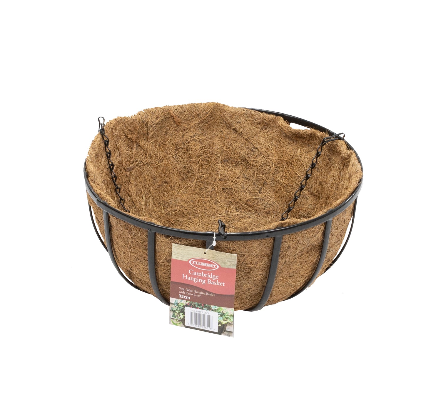 Cambridge Premium Hanging Basket with Coco Liner - 12"