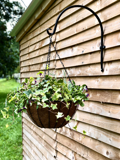 York Deluxe Hanging Basket with Coco Liner - 16"